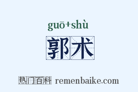 郭术是什么意思的图片